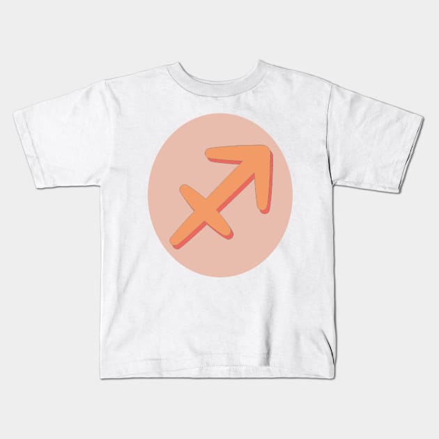 Sagittarius Kids T-Shirt by isobelcough